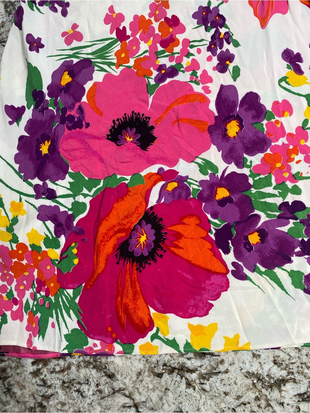 Vintage 90s Betsey Johnson Floral Maxi Dress Black Label - Picture 15 of 15